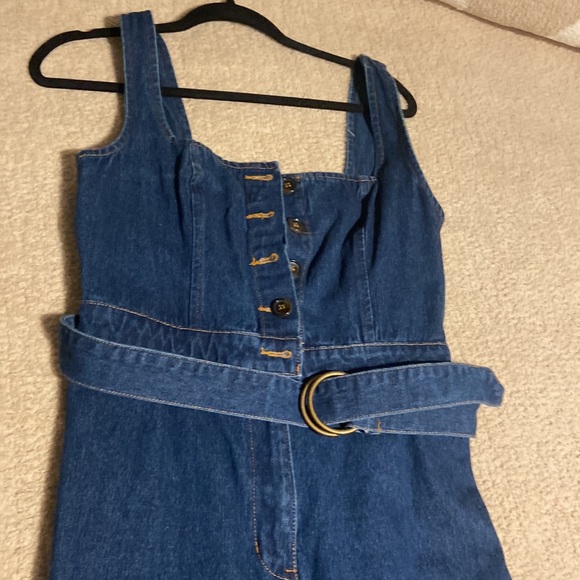Denim jumpsuit - Picture 3 of 4